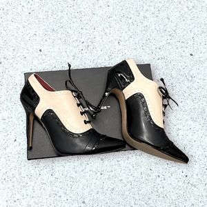 Handmade Paolo Iantorno Oxford Spectator Heels Size 10/41